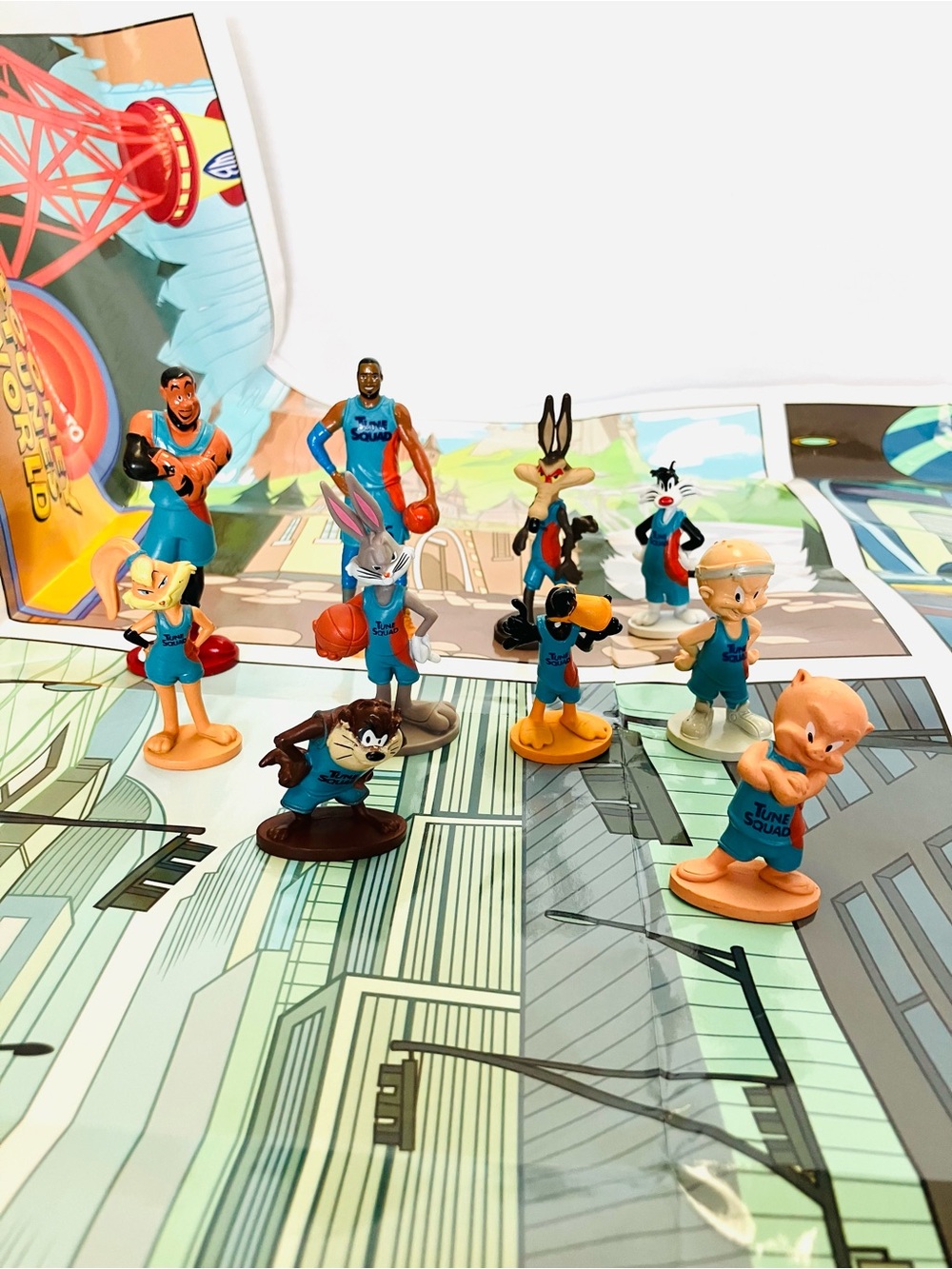 Space Jam A New Legacy Movie 10 Figures & Play Mat Warner Bros
